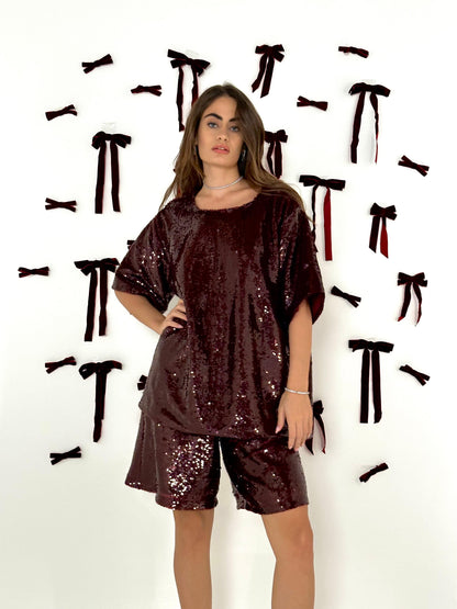 Glossy Maroon