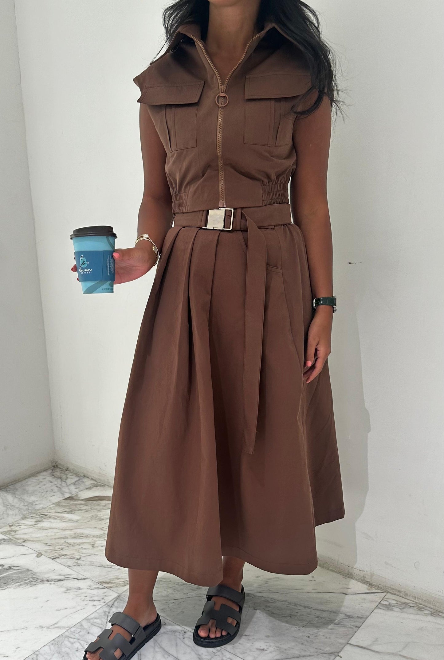 Grey / Brown Set