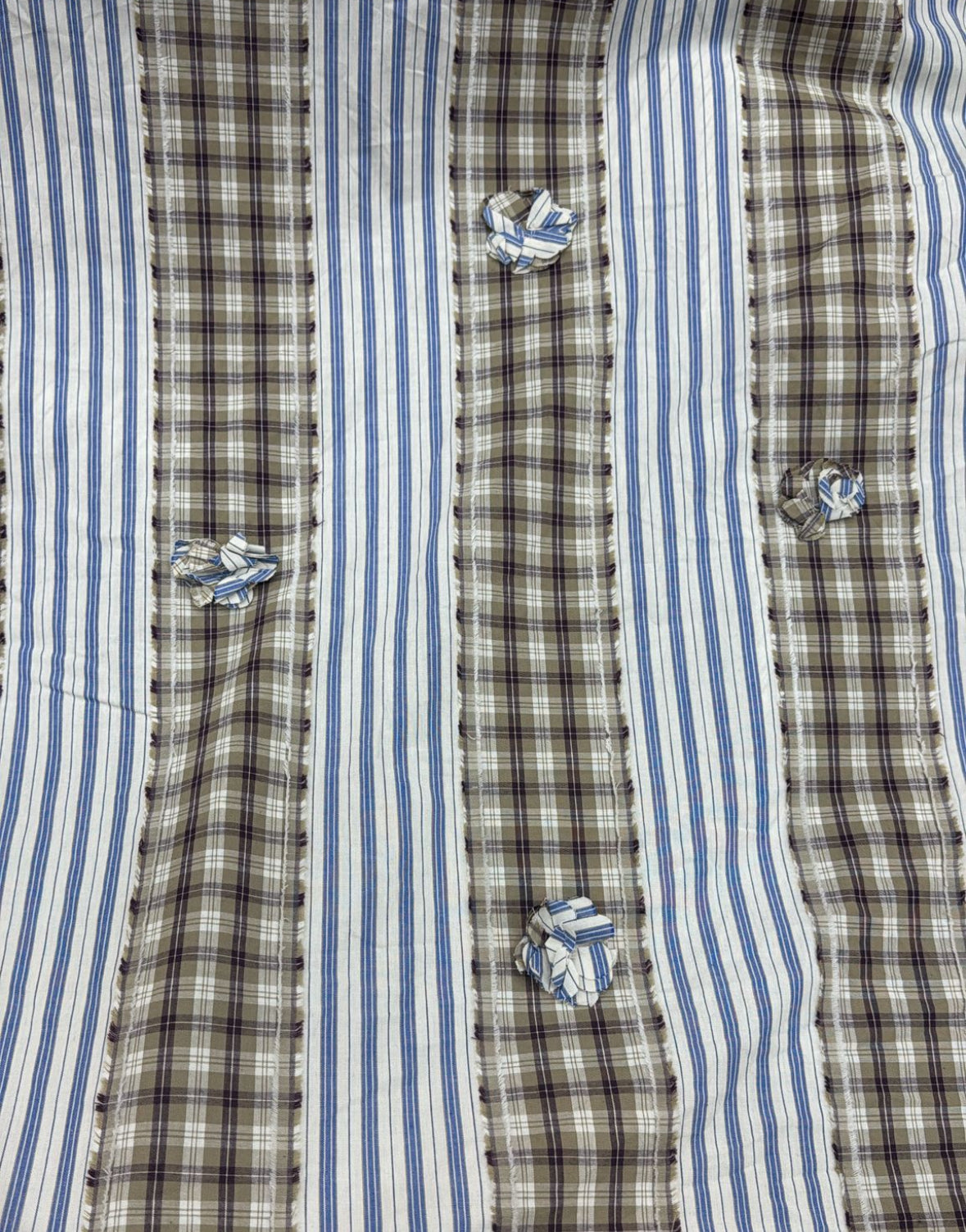 Striped rose Top